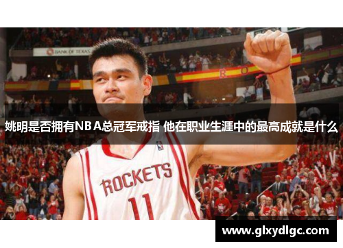 姚明是否拥有NBA总冠军戒指 他在职业生涯中的最高成就是什么